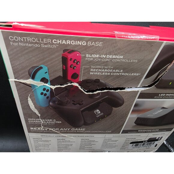 Nintendo Switch Controller Charging Base For Joy-Con & Pro Controllers - Picture 6 of 8
